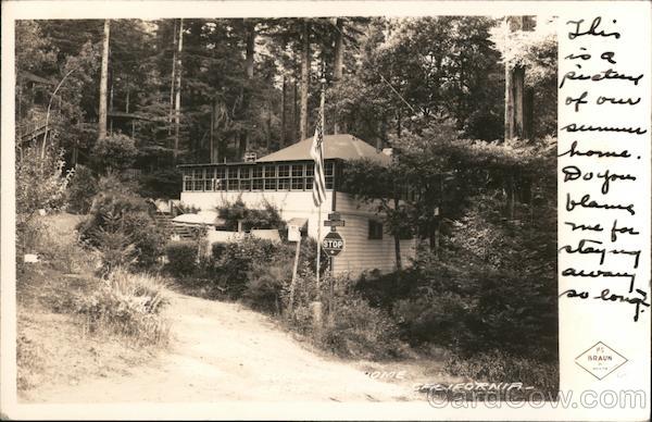 Picture of Summer Home Camp Meeker California Braun Photo