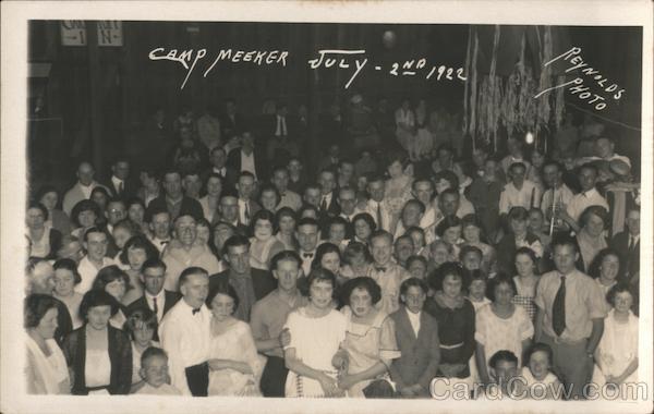 Camp Meeker July 2nd 1922 California Reynolds Photo