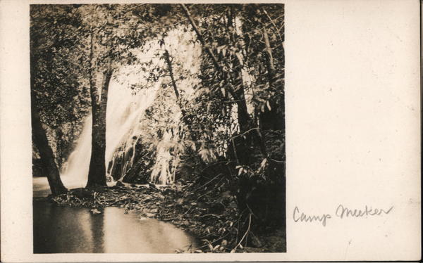 Waterfall Camp Meeker California