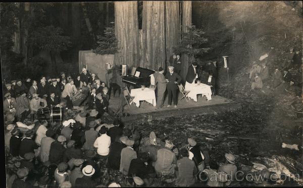 A Scene at the Bohemian Club Grove Monte Rio California