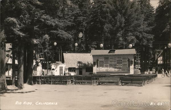 View of Rio Nido California