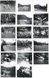 Lot of 17: Russian River Snapshots Guerneville,Monte Rio,Bohemian Grove California Original Photograph Original Photograph Original Photograph