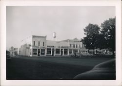 Street Corner in Town, Water Tower Original Photograph