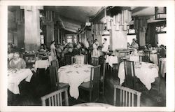 Canyon Hotel Dining Room Postcard