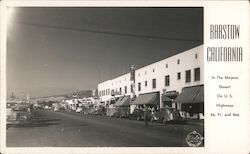 In the Mojave Desert On U.S. Highways 66, 91, and 466 Postcard