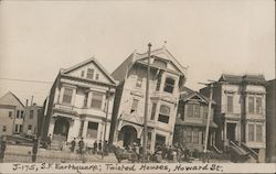 Earthquake: Twisted Houses, Howard St. J-175 Postcard