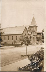 Cogregational Church Petaluma, CA Postcard Postcard Postcard