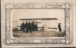 Rare: Early Biplane, The Lark of Duluth Flying Boat Postcard