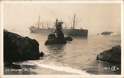 S.S. Ohioan, Seal Rocks San Francisco, CA Postcard Postcard Postcard