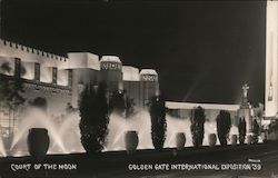 Court of the Moon Golden Gate International Exposition '39 Postcard