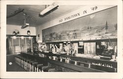 Diner Counter "Old Hangtown" Postcard