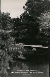 Oriental Tea Garden, Golden Gate Park Postcard