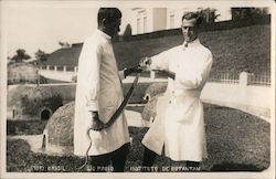 Extracting Snake Venom, Instituto Butantan Postcard