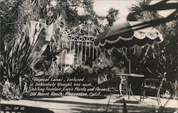 Tropical Lanai, Old Hearst Ranch Pleasanton, CA Postcard Postcard Postcard