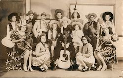 Country Music: Ken MacKenzie Bigger & Better Radio Revue Martin D-45 Guitar Performers & Groups Postcard Postcard Postcard