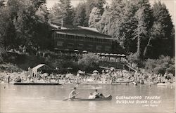 Guernewood Tavern Russian River, CA Lark Photo Postcard Postcard Postcard