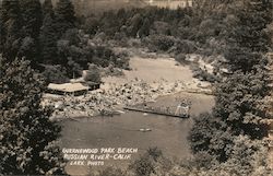 Guernewood Park Beach, Russian River Postcard