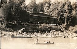 Guernwood Tavern Russian River, CA Lark Photo Postcard Postcard Postcard