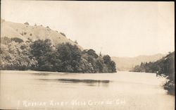 Russian River, Mesa Grande Postcard