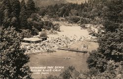 Guernwood Park Beach Russian River, CA Lark Photo Postcard Postcard Postcard