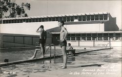 Pool at Hannah Boys Center in the Valley of the Moon Postcard