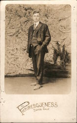 Portrait of Man Postcard