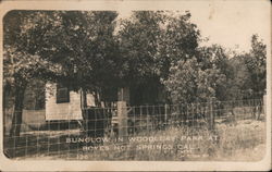 Bungalow in Woodleaf Park Postcard