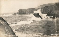 Mouth of the Russian River Jenner, CA McClearie Postcard Postcard Postcard