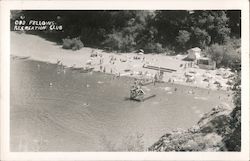 Odd Fellows Recreation Club Postcard