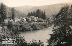 Restfull Retreats on the Banks of the Russian River Postcard