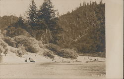 On The Beach Postcard