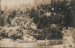 River Scene Monte Rio, CA Rhea Foto Postcard Postcard Postcard