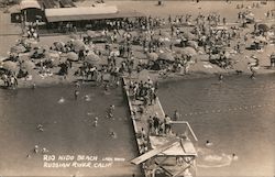 Rio Nido Beach, Russian River California Lark Photo Postcard Postcard Postcard