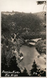 Russian River Postcard