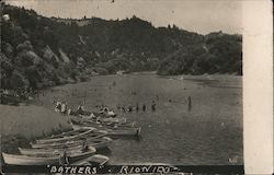 Bathers Postcard