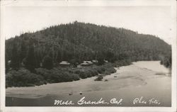 Scenic View at Mesa Grande Monte Rio, CA Rhea Foto Postcard Postcard Postcard