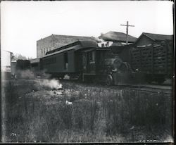 Train Snapshot, Guerneville? California Original Photograph Original Photograph Original Photograph