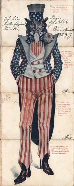 Set of 4: Uncle Sam Installment Set Patriotic