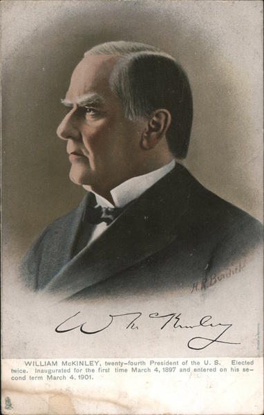 William McKinley, twenty-fourth President of the U.S.