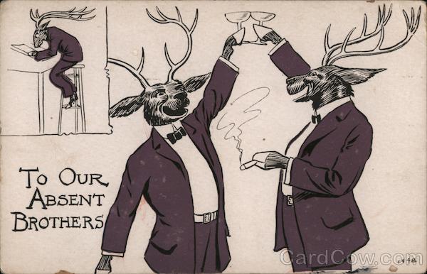 To our Absent Brothers Elks Club