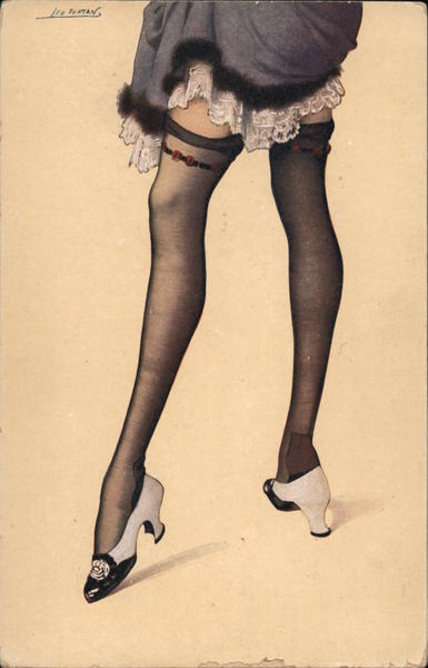 Legs, Stockings: Les Bas Transparents par Leo Fontan