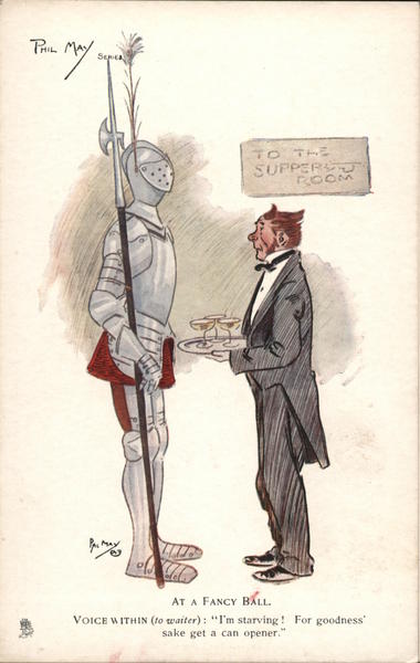 Phil May: To The Supper Room Artist Signed