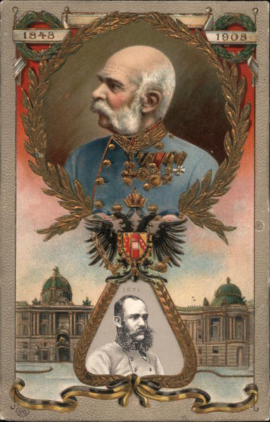Rare Mechanical Emperor Franz Joseph 1848 - 1908 Royalty