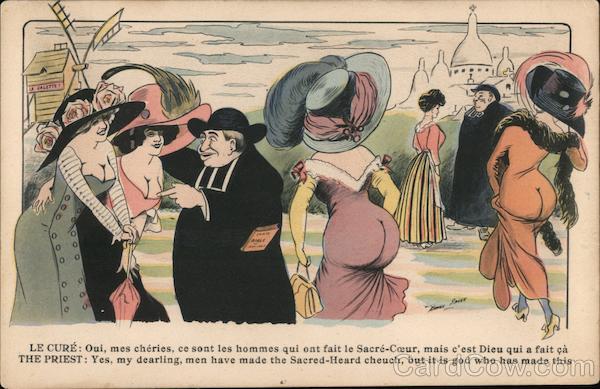 Le Cure, The Priest: Priest admires breasts of women, talks about Sacred Heard Church.