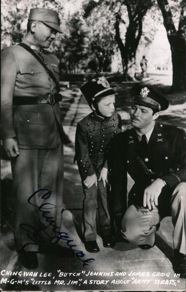 Ching Wah Lee, Butch Jenkins and James Craig in Little Mr. Jim