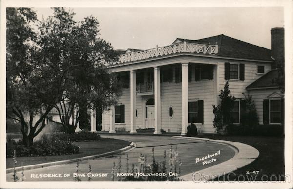 Residence of Bing Crosby North Hollywood, Cal. Brookwell Photo