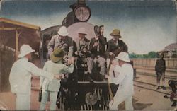 Roosevelt going into Africa Postcard