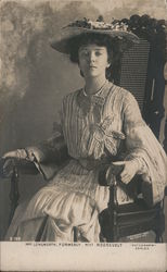 Mrs. Longworth, formerly miss roosevelt Postcard
