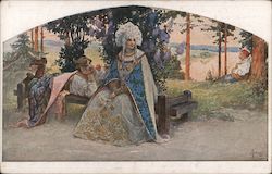 S. Solomko, Der Schmeiehler / Le Flatteur / Flatterer Postcard