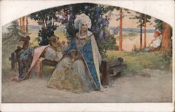 Solomko: Der Schmeichler / Le Flatteur / Flatterer Postcard